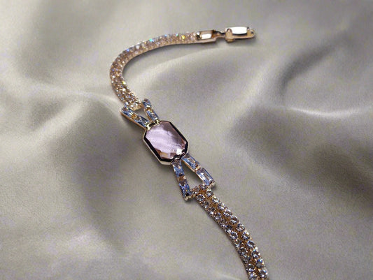 Rose Quartz Luxe Bracelet