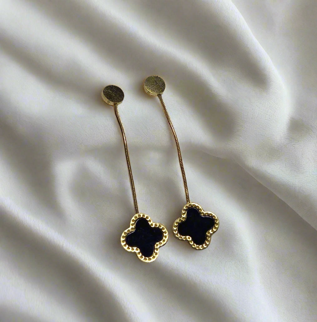 Gold-Plated Star & Butterfly Earring Set (3 Pairs)