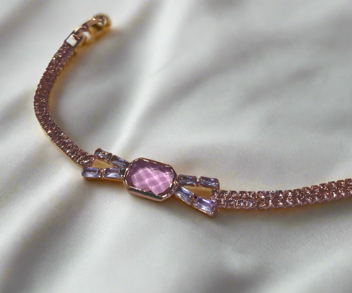 Rose Quartz Luxe Bracelet