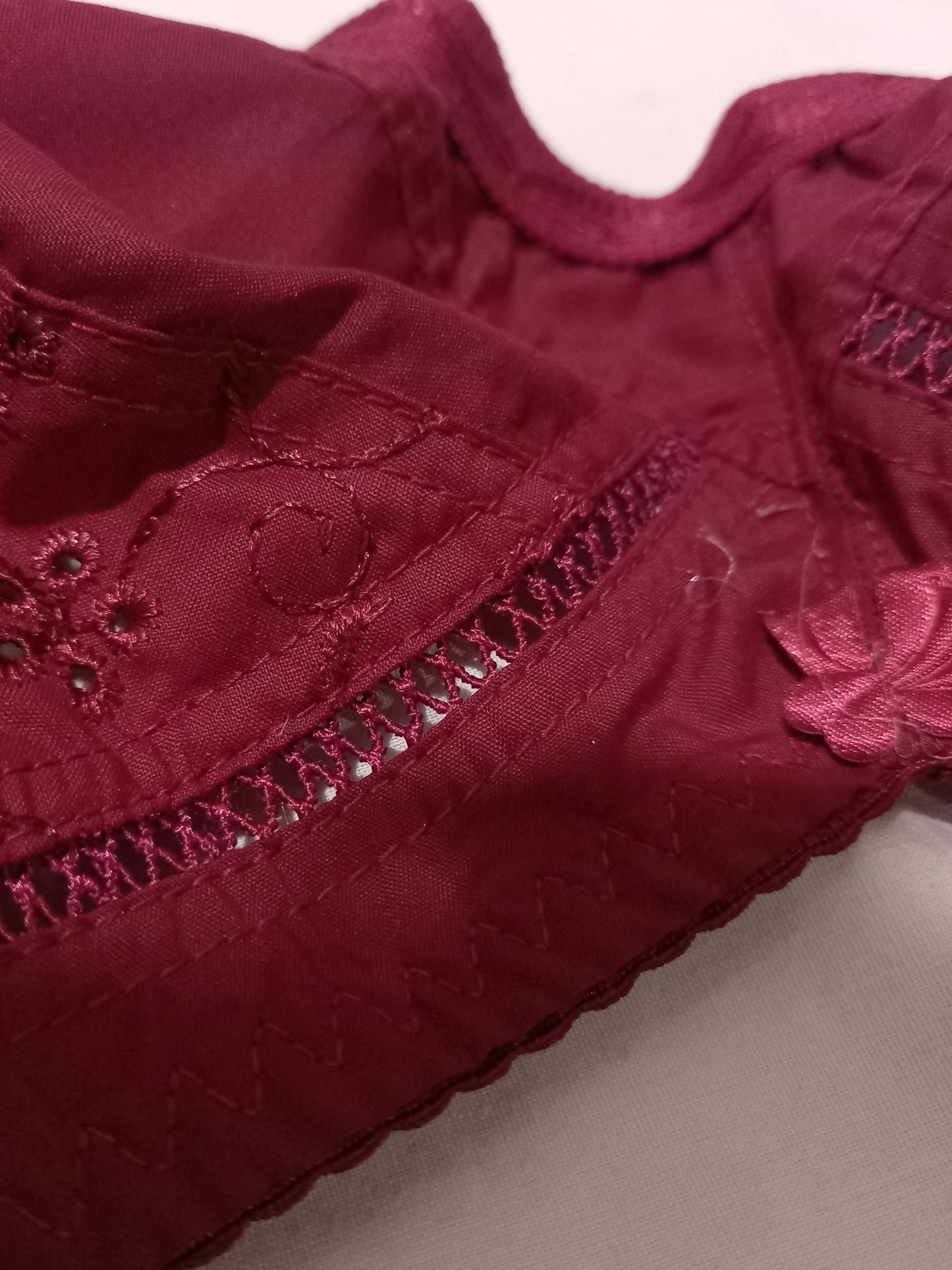 Soft & Breathable Cotton Bra – Embroided